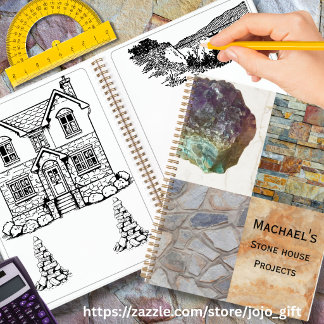 Benutzerdefinierter Architektur-Zeichner Inspirier Notizblock