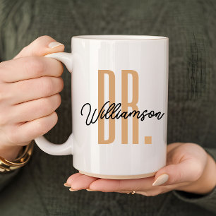 Benutzerdefinierter Arztbecher, Doktor-Abschlussge Kaffeetasse
