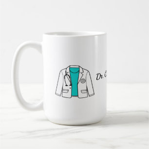 Benutzerdefinierter Arzttalar Becher Stethoskop Kaffeetasse