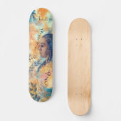 Benutzerdefinierter ätherischer Herbst lässt Skate Skateboard (Vorderseite)