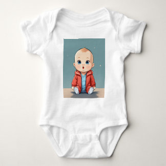 Benutzerdefinierter Baby-Body | Superweicher Jerse Baby Strampler