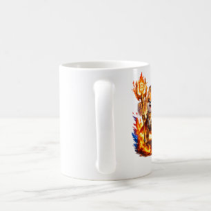 Benutzerdefinierter Baby Doge Superheld Globaler E Kaffeetasse
