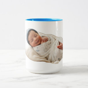 Benutzerdefinierter Baby-Foto-Zweifarben-Becher Zweifarbige Tasse