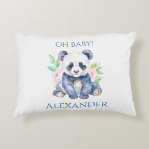 Benutzerdefinierter Baby-Panda  Dekokissen