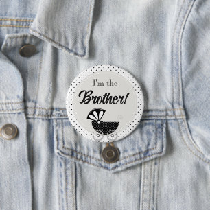 Benutzerdefinierter Baby Shower Party Ich bin der Button