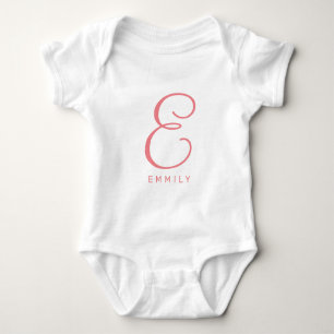 Benutzerdefinierter Babyooverall mit elegantem Nam Baby Strampler
