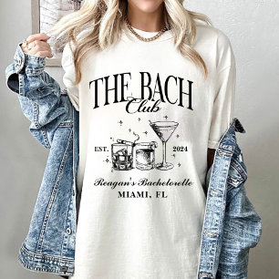 Benutzerdefinierter Bach Club Junggesellinnenabsch T-Shirt