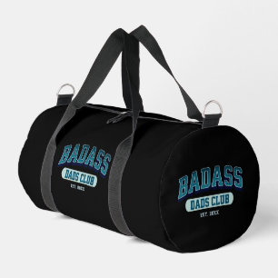 Benutzerdefinierter Badass Dad Club Retro Cool Tre Duffle Bag