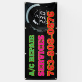 Benutzerdefinierter Banner für A/C-Reparaturdienst (Vertikal)