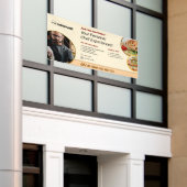 Benutzerdefinierter Banner für private Koch (Äußeres Gebäude)