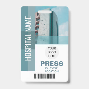 Benutzerdefinierter Bar-Code für die Presse, Logo- Ausweis
