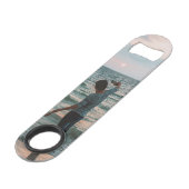 Benutzerdefinierter Bar-Foto Speed Flaschenöffner (Rückseite Schrägansicht)