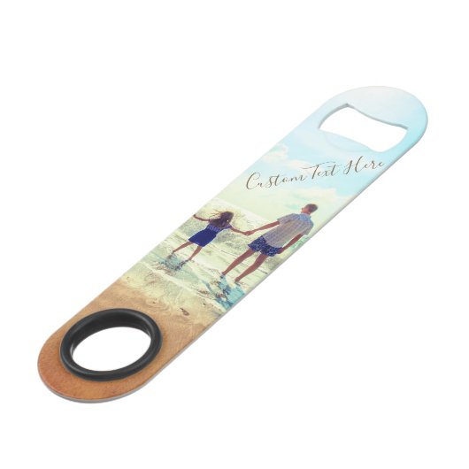 Benutzerdefinierter Bar für das bevorzugte Foto mi Speed Flaschenöffner (Rückseite Schrägansicht)