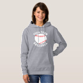 Benutzerdefinierter Baseball-Mannschaftsname oder Hoodie (Vorne ganz)