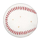 Benutzerdefinierter Baseball mit goldenen Punkten (Vorderseite Links)
