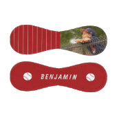Benutzerdefinierter Baseball mit Name und Foto (Paneele)