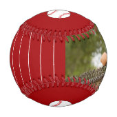 Benutzerdefinierter Baseball mit Name und Foto (Vorderseite)