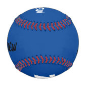 Benutzerdefinierter Baseball mit Name und Nummer b (Rückseite)