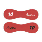 Benutzerdefinierter Baseball mit Name und Nummer r (Paneele)