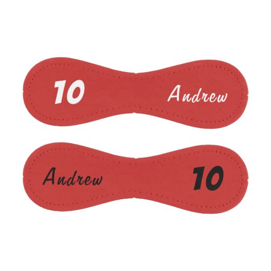 Benutzerdefinierter Baseball mit Name und Nummer r (Paneele)