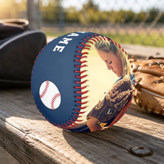 Benutzerdefinierter Baseball mit Teamname, Nummer,