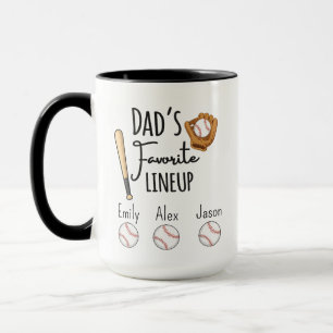 Benutzerdefinierter Baseball-Vater-Becher, Persona Tasse