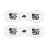 Benutzerdefinierter Baseball-Vater-Name mit Foto Baseball (Paneele)
