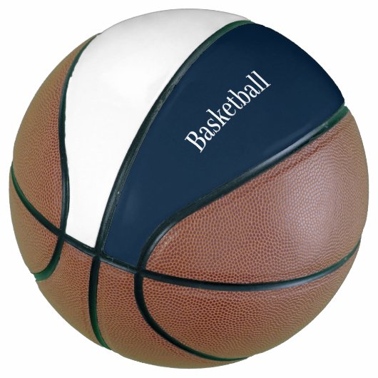 Benutzerdefinierter Basketball (angewinkelt)