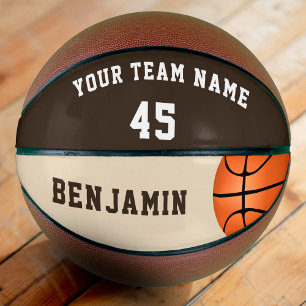 Benutzerdefinierter Basketball mit Name