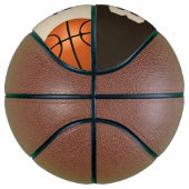 Benutzerdefinierter Basketball mit Name und Nummer (Rechts)