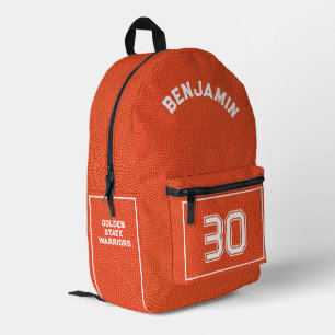 Benutzerdefinierter Basketball Textur-Name Bedruckter Rucksack