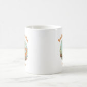 Benutzerdefinierter Bearded Dragon Mama Becher Kaffeetasse (Mittel)