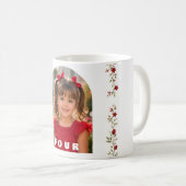 Benutzerdefinierter Becher Mädchen Alter 4 Kaffeetasse (VorderseiteRechts)