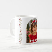 Benutzerdefinierter Becher Mädchen Alter 4 Kaffeetasse (Vorderseite Links)