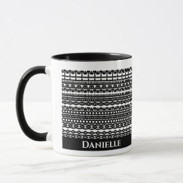 Benutzerdefinierter Becher mit verstecktem Text im Tasse