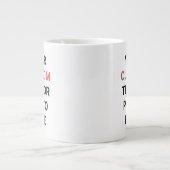 Benutzerdefinierter Becher | Text, Foto, Logo oder Jumbo-Tasse (Vorderseite)