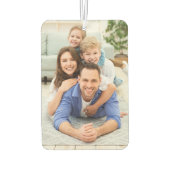 Benutzerdefinierter beidseitiger Foto-Aufttisch-Lu Autolufterfrischer (Rückseite)