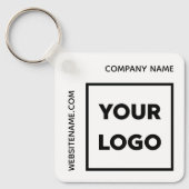 Benutzerdefinierter Bereich für Logos und Text Schlüsselanhänger (Vorderseite)