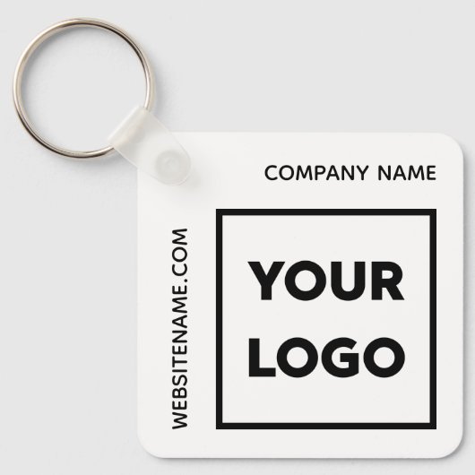 Benutzerdefinierter Bereich für Logos und Text Schlüsselanhänger (Vorderseite)