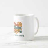 Benutzerdefinierter Bester Lehrer Aller Zeiten Flo Kaffeetasse (VorderseiteRechts)