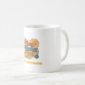Benutzerdefinierter Bester Lehrer Aller Zeiten Flo Kaffeetasse (VorderseiteRechts)