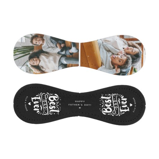 Benutzerdefinierter bester Vater je 2 Foto - Keepa Baseball (Paneele)