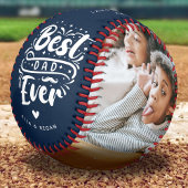 Benutzerdefinierter bester Vater je 2 Foto - Keepa Baseball