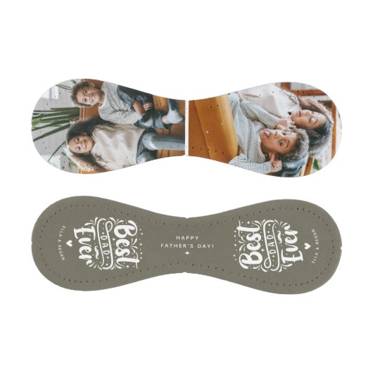 Benutzerdefinierter bester Vater je 2 Foto - Keepa Baseball (Paneele)