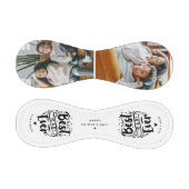 Benutzerdefinierter bester Vater je 2 Foto - Keepa Baseball (Paneele)