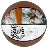 Benutzerdefinierter bester Vater je 2 Foto - Keepa Basketball (Vorderseite)