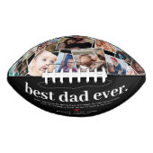 Benutzerdefinierter bester Vater je Football (Vorderseite)