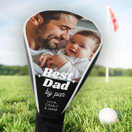 Benutzerdefinierter bester Vater nach Par Retro Co Golf Headcover