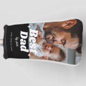 Benutzerdefinierter bester Vater nach Par Retro Co Golf Headcover (Vorderseite)