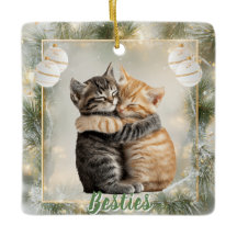 Benutzerdefinierter Besties Weihnachts-Pet-Schmuck